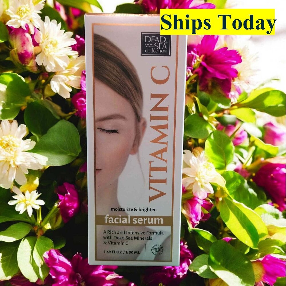 Dead Sea Collection Vitamin C Rejuvenating Facial Serum 1.69 oz 12840
